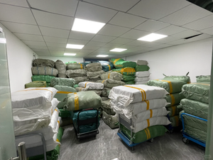 <span class=keywords><strong>Traje</strong></span> Formal Elegante de 2 Piezas para <span class=keywords><strong>Mujer</strong></span> con Rayas, Cuello en V, 6 Botones, Doble Abertura y Pantalones, Precio Bajo al por Mayor - Product Image 6