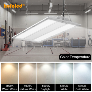 Hofoled 100W 150W 200W Projecteur linéaire de grande hauteur pour entrepôt IP66 240W Luminaire d'<span class=keywords><strong>atelier</strong></span> 0-10V DALI Projecteur linéaire suspendu commercial - Product Image 5