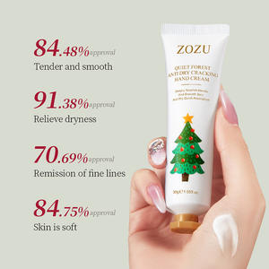 ZOZU alta calidad cuidado de las manos mejora seco hidratante Mini <span class=keywords><strong>crema</strong></span> de manos de Navidad - Product Image 4