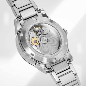 Reloj Mecánico de Mujer de 34 mm con Diseño de Corazón Abierto y Pavo Real, Resistente al Agua, con Movimiento Miyota 9029 - Product Image 5