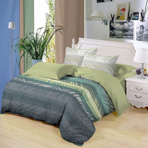 <b>Microfiber</b> <b>Duvet</b> <b>Cover</b> Set Queen Size OEKO-TEX Certified 1800TC Thread Count All-Season Hotel Home Customized Woven Technique - Product Image 5