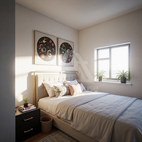 Smart Apple Cabin B&B Kapsul Ruang Angkasa Rumah Mobile Baja dengan Desain Villa & Kamar Tidur untuk Area Pemandangan Indah Hotel Kontainer Kantor Toko