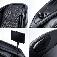 Fauteuil de massage électrique 4D Zhouqi, best-seller, design SL Track, massage complet du corps, zéro gravité, thérapie par la chaleur, fauteuil de massage Shiatsu