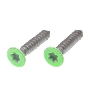 Nhà máy tùy chỉnh thép không gỉ trox phẳng đầu tự khai thác chân dài vít - Product Image 4