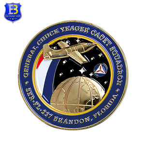 <span class=keywords><strong>Venta</strong></span> caliente personalizada del FBI recuerdo moneda <span class=keywords><strong>de</strong></span> Metal con la impresión - Product Image 3