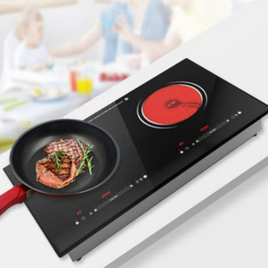 מפעל זכוכית שחור מותאם אישית גביש לוח מסך מגע עם דפוס שטוח עבור תצוגת מטבח ושימוש סולארית - Product Image 2