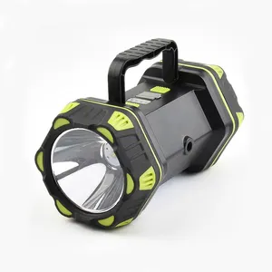 Tactische Led Zaklamp Ultra Heldere Waterdichte Torch 8 Modes 18650 Batterij Usb Oplaadbare Werklamp Draagbare Zoeklicht