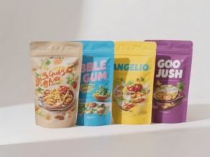 Con dấu nhiệt <span class=keywords><strong>kraft</strong></span> giấy bao bì thực phẩm túi cho Takeaway Giao hàng đồ ăn nhẹ con dấu chặt chẽ tươi thân thiện với môi xử lý tùy chọn brandable - Product Image 4