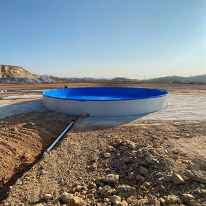 Tanque de Acero Galvanizado en Caliente SDM de 2m-30m, Redondo, Azul, para Cría de Peces, Anti-fugas, Alta Densidad, para Cría de Peces y Camarones - Product Image 2
