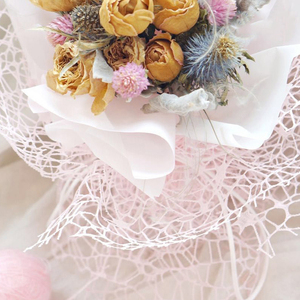Korean <strong>Paper</strong> for Flowers Mesh <strong>Paper</strong> Circle Net Hollow <strong>Wrapping</strong> <strong>Paper</strong> Florist Packaging Supplies for Birthday <strong>Wedding</strong> - Product Image 4
