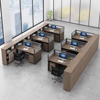 Bureau de direction moderne en bois massif, neuf, avec tiroirs multi-rangements, durable et à prix réduit – Vente en gros usine