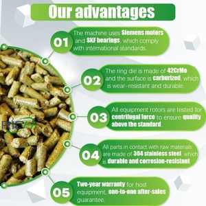 Granulateur d'aliments pour animaux RICHI, directement <span class=keywords><strong>de</strong></span> l'usine, pour feuilles <span class=keywords><strong>de</strong></span> manioc, luzerne et herbe <span class=keywords><strong>de</strong></span> <span class=keywords><strong>chanvre</strong></span>, à vendre - Product Image 3