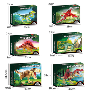 Multi-style <strong>Dinosaur</strong> World <strong>Building</strong> <strong>Block</strong> Toy Set Quality Dino Model Bricks Kit Jurassic <strong>DIY</strong> Assembly Toys <strong>3D</strong> <strong>Puzzle</strong> <strong>Block</strong> - Product Image 6