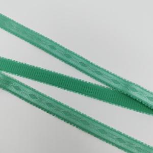 Correas de borde de flor Jacquard con logotipo de colores de alta tenacidad, correas elásticas de múltiples especificaciones, nailon de imitación para cinturones, Correa tejida - Product Image 5