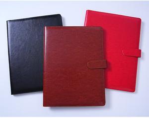 Portefeuille en cuir PU de taille de luxe Dossier de reprise d'affaires en similicuir pour documents Fente pour stylo - Product Image 5