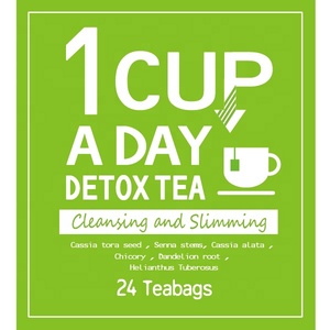 1 Cup A Day Detox <b>Tea</b> 24 Teabags Cleansing And Slimming Herbal Blend - Product Image 1