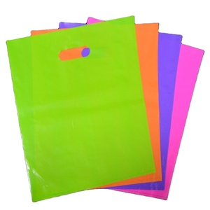 Bolsa <span class=keywords><strong>de</strong></span> la compra con asa troquelada impresa con logotipo personalizado, bolsa <span class=keywords><strong>de</strong></span> regalo con superficie serigrafiada - Product Image 1