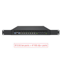 Nouveau serveur rackable 1U Intel C246 LGA1151 8LAN 12LAN 2SFP+ 4SFP+ VPN 4G 5G Wifi Soft Router Pfsense Mikrotik X86 Ordinateur industriel
