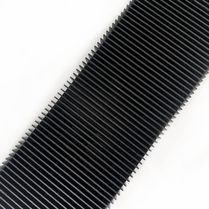 Guangdong Factory High Precision CNC <strong>Parts</strong> Custom Aluminum Alloys Extruded <strong>Heat</strong> Sinks Black Oxidation Wire EDM Stainless Steel - Product Image 4