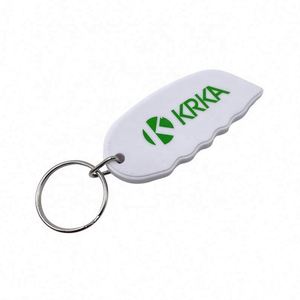 Porte-clés en acrylique rétro vintage personnalisé pour les chambres d'hôtel et de motel avec impression de logo personnalisée à bas prix - Product Image 4