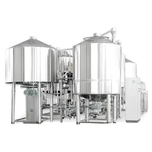 Brewhouse para fermentação de cerveja, equipamento de fermentação de cerveja pequena escala para casa, popular, processamento de mosto, tanque de amortecedor