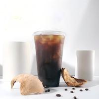 Gobelets jetables transparents en gros avec couvercles et impression de logo personnalisé – Gobelets PET recyclables de bonne qualité pour boissons froides