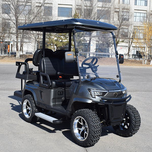 Voitures de golf à quatre roues à énergie nouvelle, directement de l'usine, mini-véhicules de tourisme 48V/72V, autonomie 30-50Km 60-80Km, 3-4 places, performance puissante - Product Image 2
