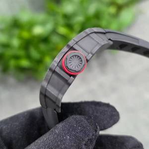 2026 Luxury 3502 Hollow Mechanical with NTPT Carbon Fiber Tourbillon Movement, Men's Fitness Sports Fully <b>Automatic</b> <b>Watch</b> - Product Image 3