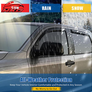 Viseras para Ventanas Laterales para Toyota Tundra Crewmax Cab, Modelos 07-21, Deflectores de Aire - Product Image 5