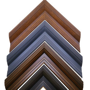 Wooden Decorative <b>Frame</b> Strips Solid Pine Wood Traditional Style Indoor Use Durable <b>Frame</b> Lines 98303 - Product Image 3