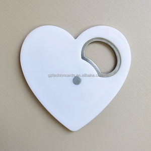 Biểu Tượng Tùy Chỉnh Món Quà Cưới Hình Trái Tim Nam Châm Tủ Lạnh Chai Cụ Mở Với Tên - Product Image 4