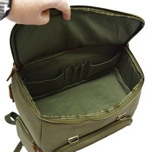 BSCI Factory Custom professional large capacity canvas dslr video digital gear & <b>camera</b> bags <b>backpack</b> for travel - Product Image 5