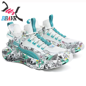 Zapatillas Deportivas Unisex Ligeras y Transpirables para Correr al Aire Libre, Duraderas para Primavera/Otoño, Entrenamiento, Caminar, Estilo Deportivo, Forro de Malla - Product Image 1