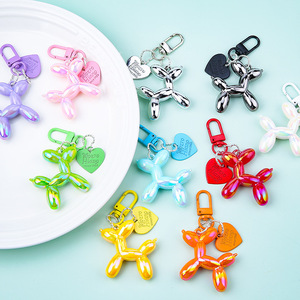 Llavero de Perro con Globo Láser de Corazón, Novedoso y Adorable, Colgante para Bolsos y Teléfonos Móviles, Ideal para Fiestas y Regalos - Product Image 6