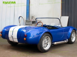 Voiture miniature Shelby Cobra classique à essence, <span class=keywords><strong>mini</strong></span> hot rod 150cc refroidie par eau, voitures vintage pour adultes et enfants - Product Image 4