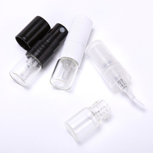<b>Perfume</b> Decanter 1Ml Glass Portable Direct Pump <b>Sample</b> Dispenser Fine Spray Press Type Empty <b>Bottle</b> - Product Image 1
