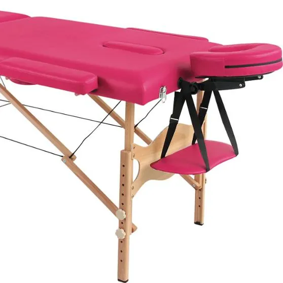 Katlanır masaj masası CE sertifikası ve en düşük fiyat/ucuz taşınabilir ahşap masaj masası