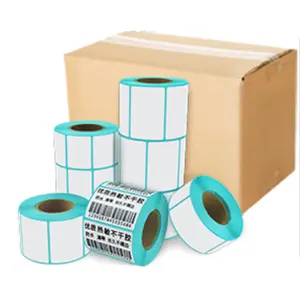 Rollo pequeño núcleo etiqueta térmica etiqueta de papel de 30x40 portátil de mano impresora <span class=keywords><strong>ropa</strong></span> supermercado precio auto-adhesivo Etiqueta de código de barras - Product Image 1