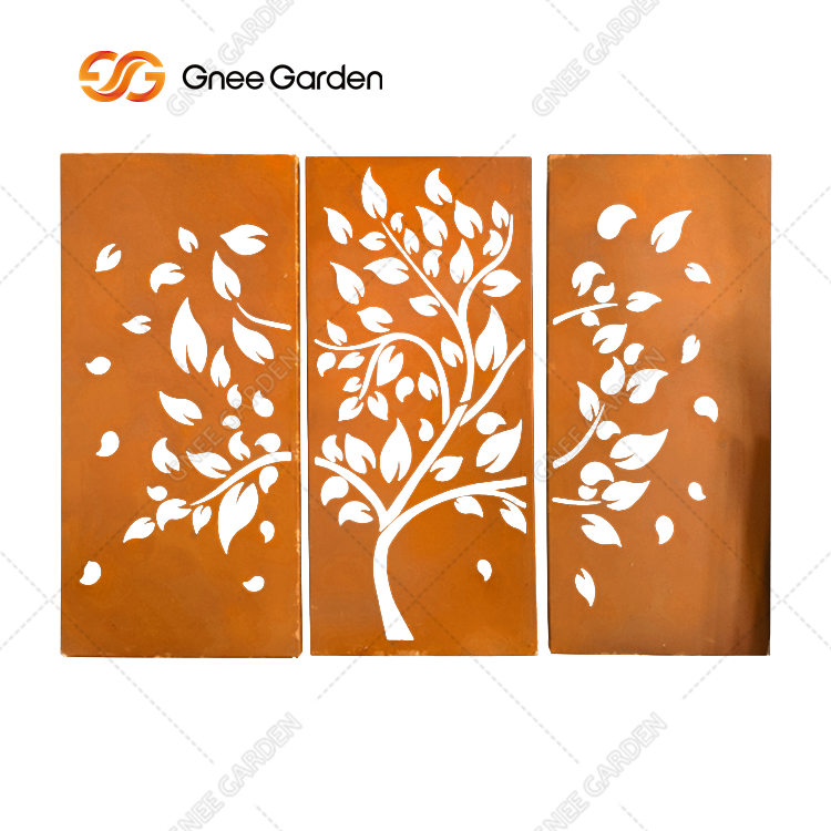 Corten Screen Panel