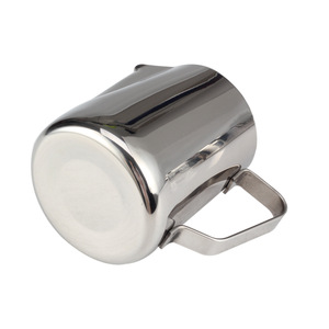 เหยือกตีฟองนมสีเงินคลาสสิก, เหยือกตีฟองลาเต้, แก้วนมสำหรับกาแฟเอสเพรสโซ - Product Image 5