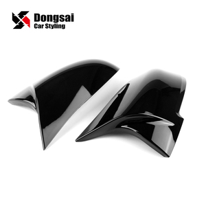 ABS M Look Gloss Đen <span class=keywords><strong>Side</strong></span> <span class=keywords><strong>View</strong></span> Wing Gương Mũ Bao Gồm Cho BMW F20 F22 F30 F35 F32 F34 E84 2012-2018 - Product Image 5