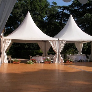 Luxury Hexagon Pagoda Tent <strong>Waterproof</strong> PVC Cover Aluminum 5m Double 3x3m 10m Event <strong>Canopy</strong> for Outdoor Party Trade Show Wedding - Product Image 4