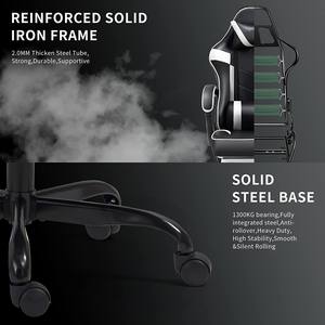 Silla <span class=keywords><strong>de</strong></span> <span class=keywords><strong>escritorio</strong></span> con artículo antiguo barato 2025, ajuste <span class=keywords><strong>de</strong></span> altura ajustable, silla versátil para Juegos <span class=keywords><strong>de</strong></span> oficina con reposapiés retráctil blanco - Product Image 6