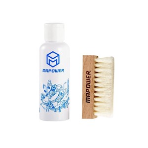 Limpiador de Zapatos Mapower 200 ml, Limpieza en Seco para Zapatillas Blancas, Limpieza y Blanqueamiento - Product Image 3