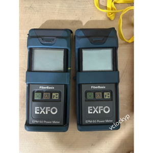 EXFO EPM-50 Fiber Basix Power Meter P/n: EPM-53-RB - Boîte ouverte + Accessoires. Utilisé - Product Image 4