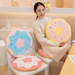 Almofada de Assento em Forma de Donut de <span class=keywords><strong>Cartoon</strong></span>, Almofada Redonda de Espuma de Memória de Recuo Lento, Almofada para Cadeira de Escritório, Almofada para Futon - Product Image 2
