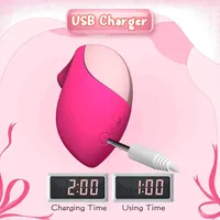 Masturbateurs en silicone doux et élégants pour les mamelons et le clitoris, avec vibrations et suctions, jouet sexuel, 10 modes de vibration et de succion