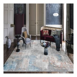 Estilo <span class=keywords><strong>nórdico</strong></span> a prueba de agua geométrico 3D impreso Hotel alfombras dormitorio comercial broadloom alfombra - Product Image 1