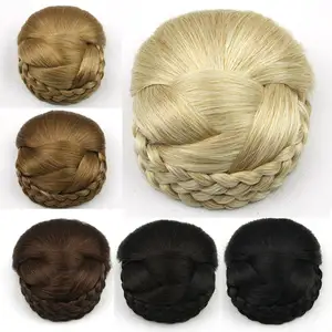 Goede Kwaliteit En Verbonden Prijs Hete Verkoop Synthetische Haarknot Donut Chignon Koepel Haar