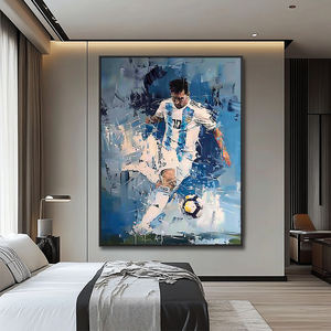 ภาพพิมพ์บนผ้าใบตกแต่งบ้านลายกีฬา <span class=keywords><strong>นัก</strong></span><span class=keywords><strong>ฟุตบอล</strong></span> ภาพศิลปะตกแต่งผนังสร้างแรงบันดาลใจ <span class=keywords><strong>โปสเตอร์</strong></span>สร้างแรงจูงใจ - Product Image 4
